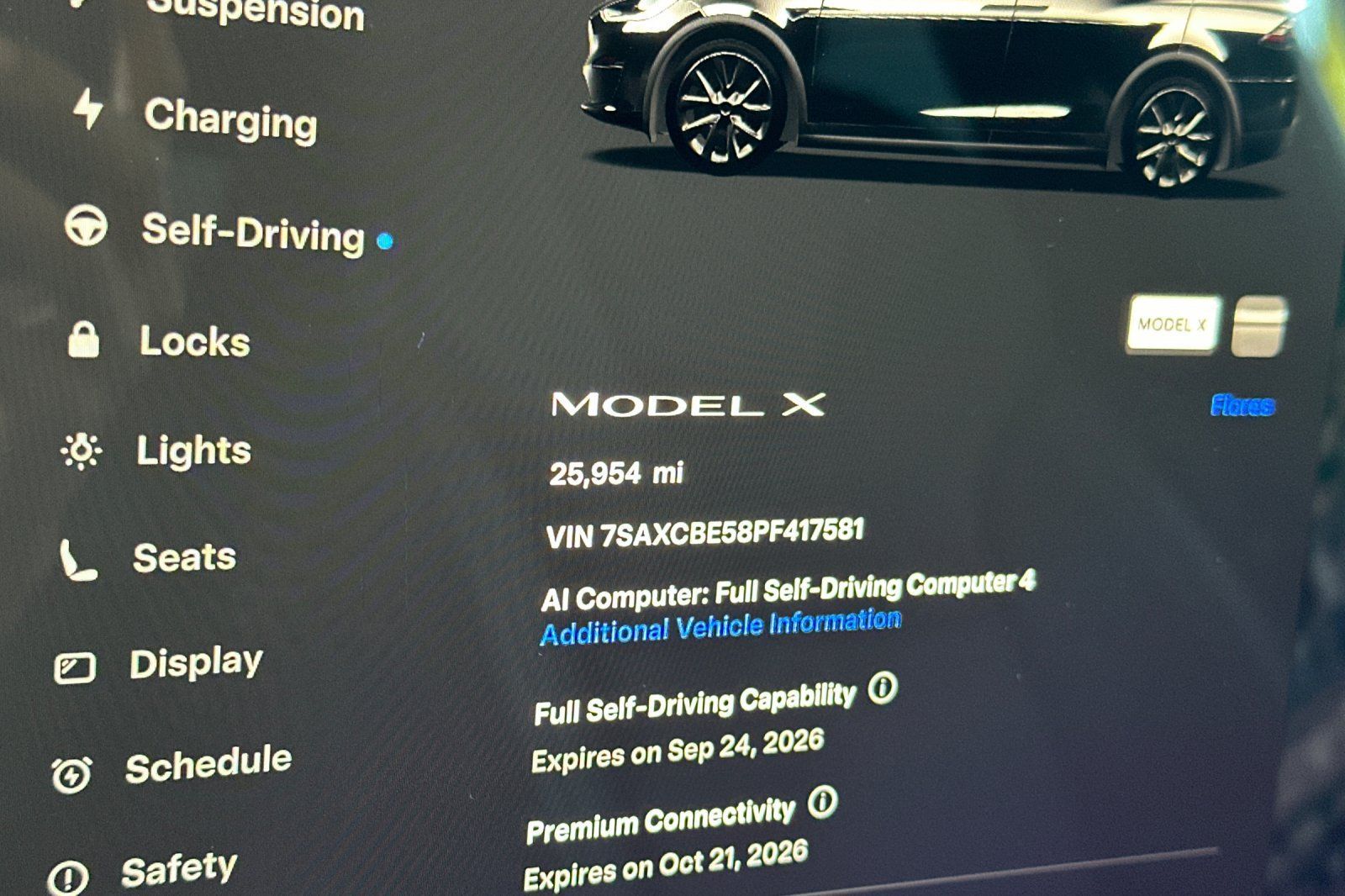 Used 2023 Tesla Model X AWD/4WD image 27