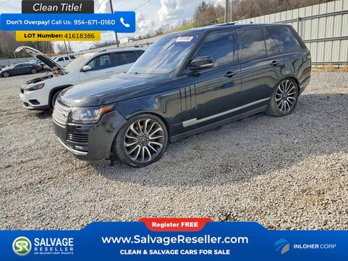 Used 2016 Land Rover Range Rover Supercharged AWD/4WD image 1