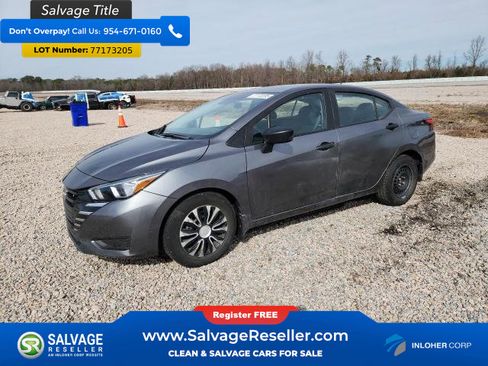 Used 2024 Nissan Versa S w/ Trunk Package FWD image 1