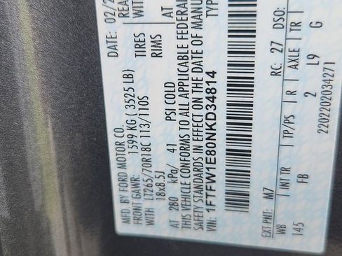 Used 2022 Ford F150 XLT w/ Equipment Group 302A High AWD/4WD image 21