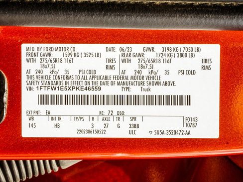 Used 2023 Ford F150 Lariat AWD/4WD image 45