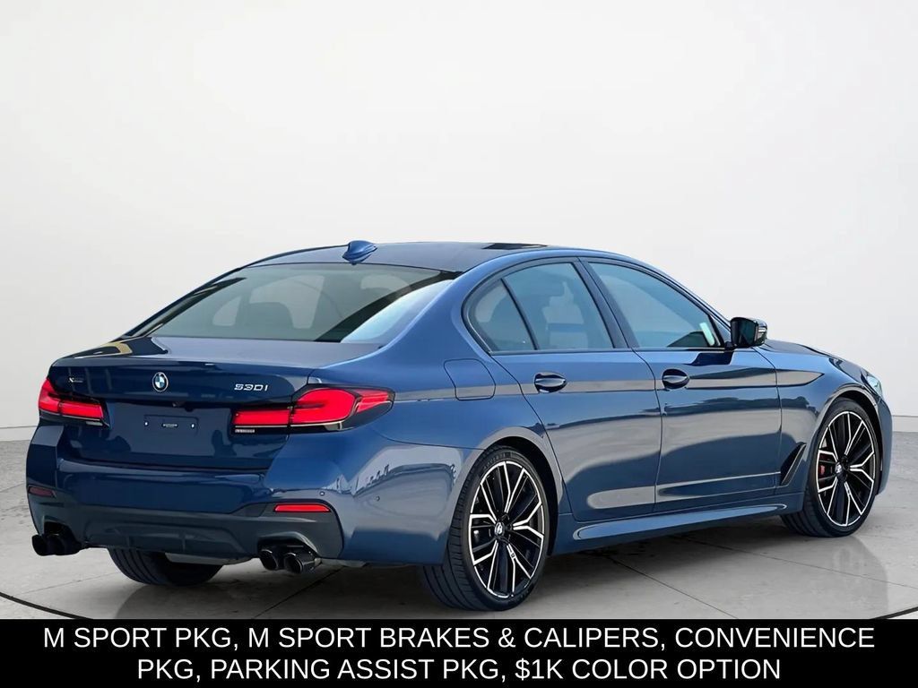 Used 2021 BMW 530i xDrive w/ M Sport Package AWD/4WD image 2
