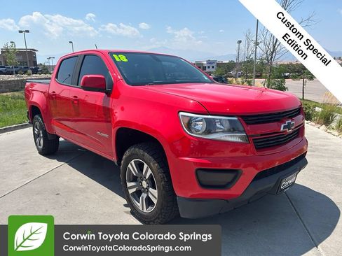 Used 2018 Chevrolet Colorado W/T w/ Custom Special Edition AWD/4WD image 1