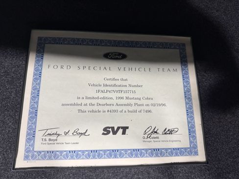 Used 1996 Ford Mustang Cobra RWD image 42