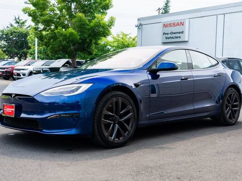 Used 2021 Tesla Model S Plaid AWD/4WD image 3