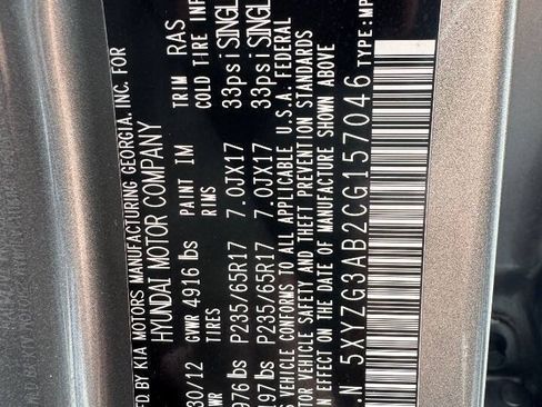 Used 2012 Hyundai Santa Fe GLS FWD image 26
