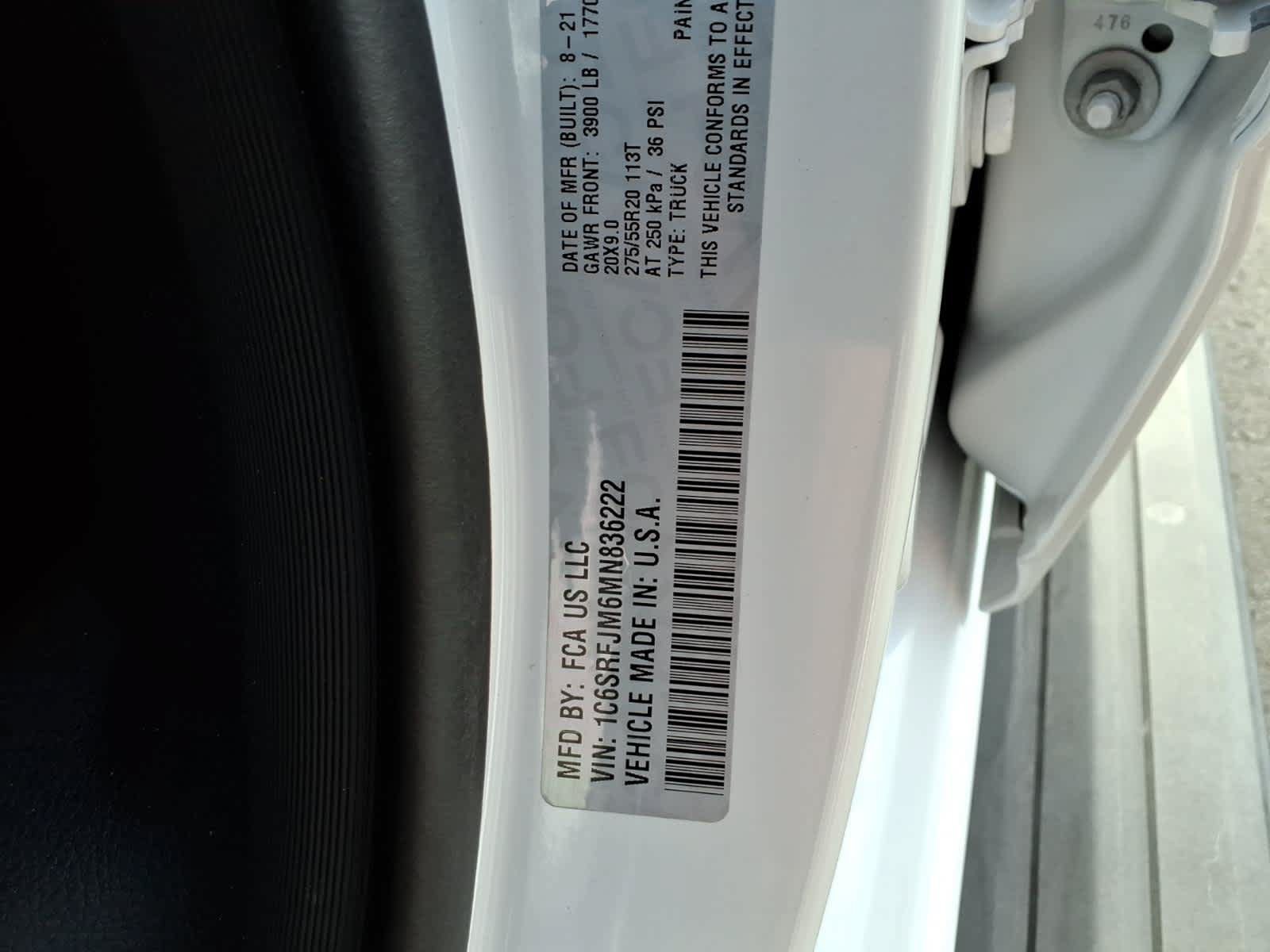 Used 2021 RAM 1500 Laramie w/ Sport Appearance Package AWD/4WD image 41