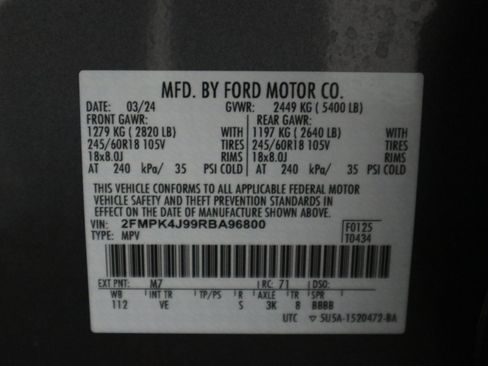 Used 2024 Ford Edge SEL AWD/4WD image 28