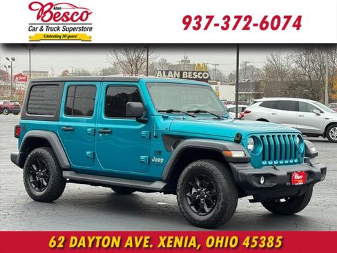 Used 2020 Jeep Wrangler Unlimited Sport image 1