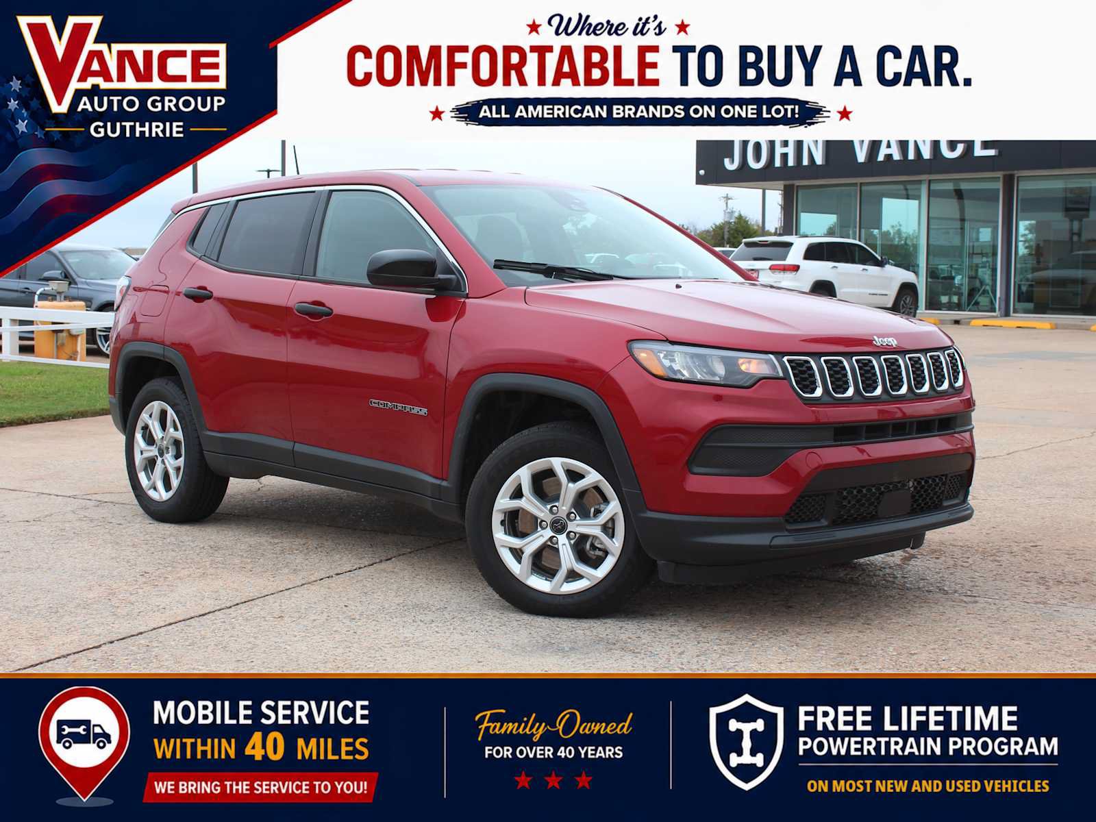 Used 2025 Jeep Compass Sport AWD/4WD image 1