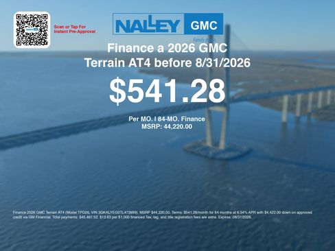 New 2026 GMC Terrain AT4 w/ Convenience Package III AWD/4WD image 6