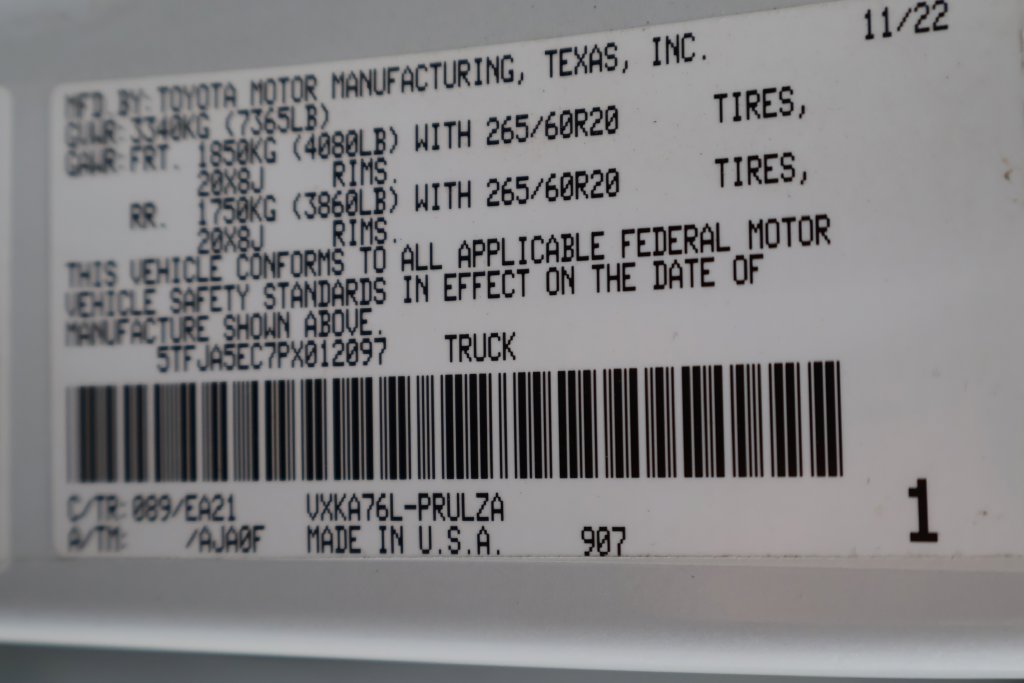 Used 2023 Toyota Tundra Limited AWD/4WD image 72