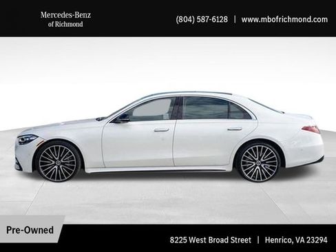 Used 2022 Mercedes-Benz S 500 4MATIC w/ AMG Line Package image 11