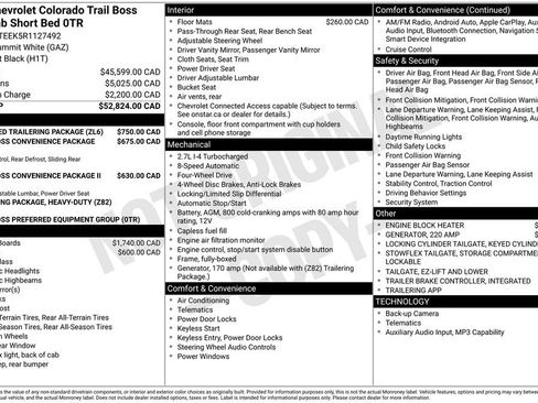 Used 2024 Chevrolet Colorado Trail Boss w/ Advanced Trailering Package AWD/4WD image 25