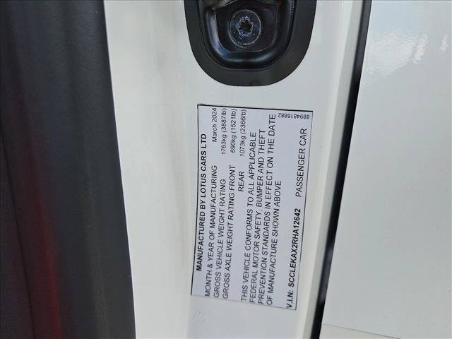Used 2024 Lotus Emira First Edition RWD image 20
