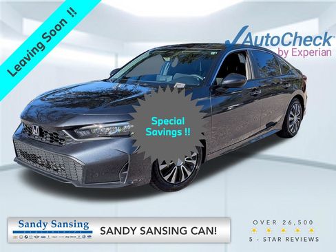 Used 2025 Honda Civic LX image 1