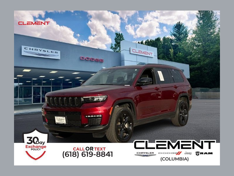 Used 2025 Jeep Grand Cherokee L Limited w/ Black Appearance Package AWD/4WD image 1
