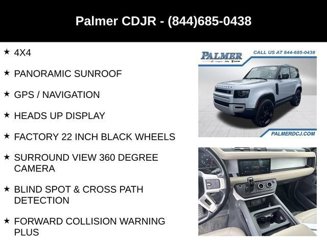 Used 2021 Land Rover Defender 90 S AWD/4WD image 6