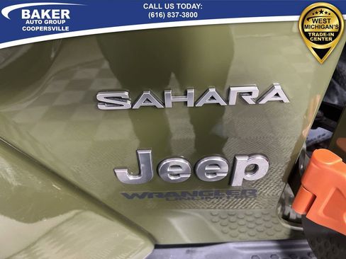 Used 2021 Jeep Wrangler Unlimited Sahara w/ Uconnect 4C Nav & Sound Group image 28