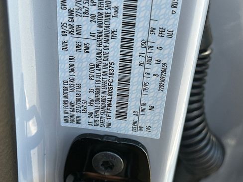 New 2025 Ford F150 Tremor w/ Equipment Group 402A High image 32