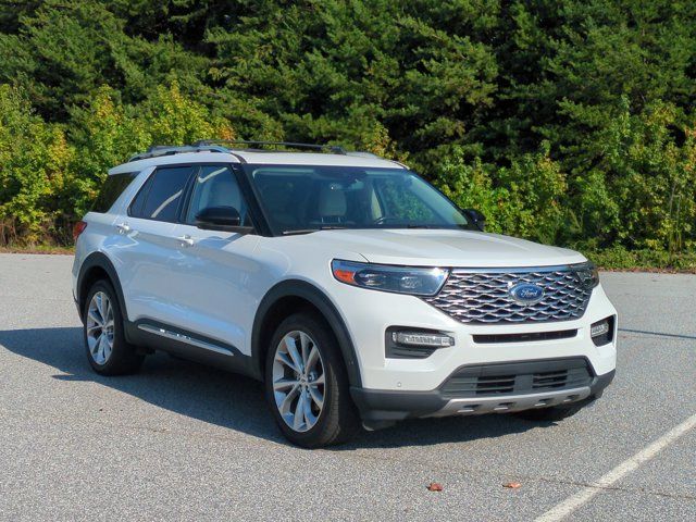 Certified 2021 Ford Explorer Platinum w/ Equipment Group 601A AWD/4WD image 1