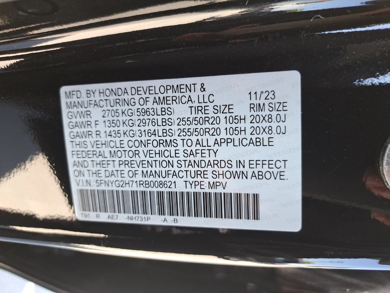 Used 2024 Honda Pilot Touring image 15