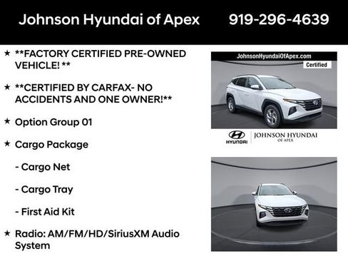 Certified 2022 Hyundai Tucson SEL w/ Cargo Package AWD/4WD image 6