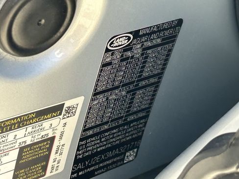 Used 2021 Land Rover Range Rover Velar S AWD/4WD image 29