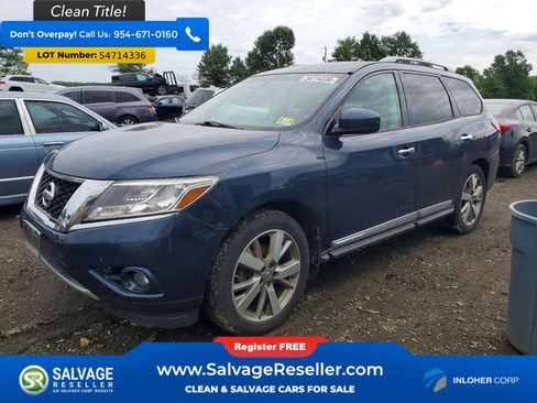 Used 2014 Nissan Pathfinder Platinum w/ Platinum Premium Package AWD/4WD image 1