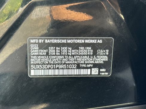 Used 2023 BMW X3 xDrive30i image 30