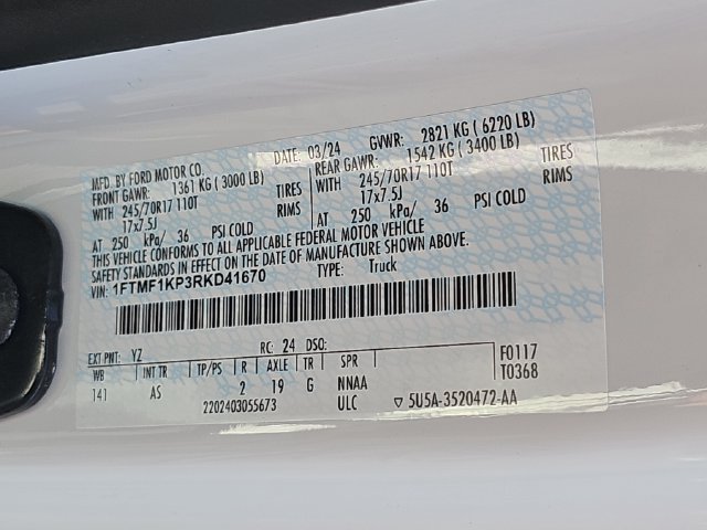 Certified 2024 Ford F150 XL RWD image 36