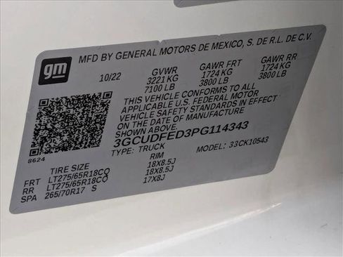 Used 2023 Chevrolet Silverado 1500 LT Trail Boss image 23