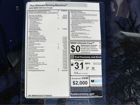 Used 2026 BMW 228i w/ Technology Package image 16