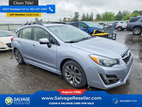 Used 2016 Subaru Impreza 2.0i Sport Premium AWD/4WD image 5