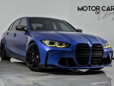 Used 2023 BMW M3 Competition w/ M Carbon Exterior Package AWD/4WD image 1