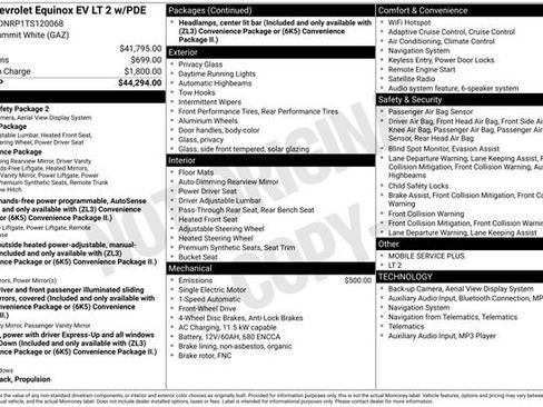 New 2026 Chevrolet Equinox EV LT image 26