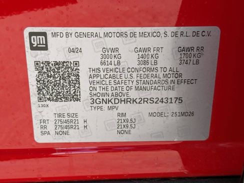 New 2024 Chevrolet Blazer EV RS image 17