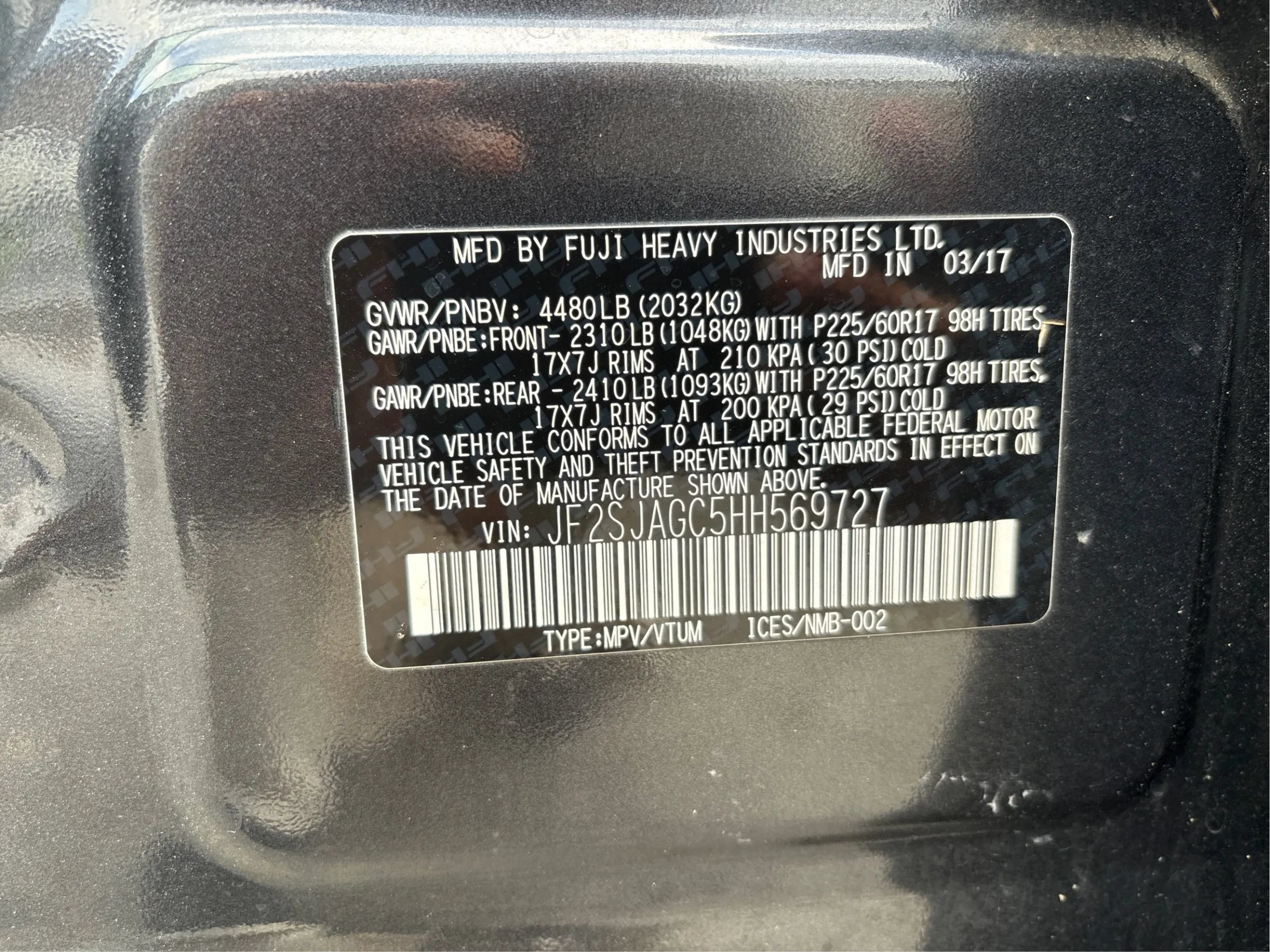 Used 2017 Subaru Forester 2.5i Premium AWD/4WD image 59