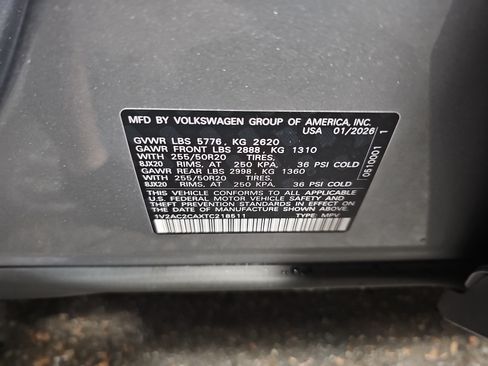 Used 2026 Volkswagen Atlas Cross Sport SEL R-Line AWD/4WD image 38
