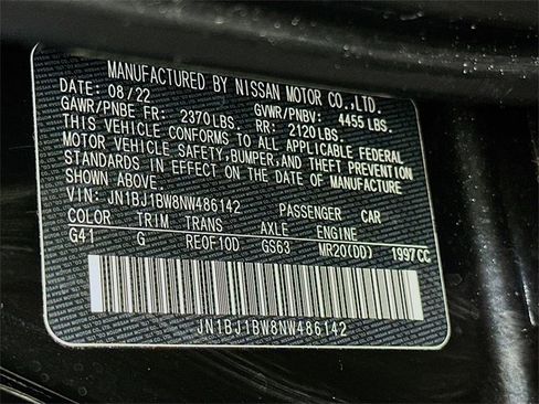 Used 2022 Nissan Rogue Sport SV w/ Technology Package image 25