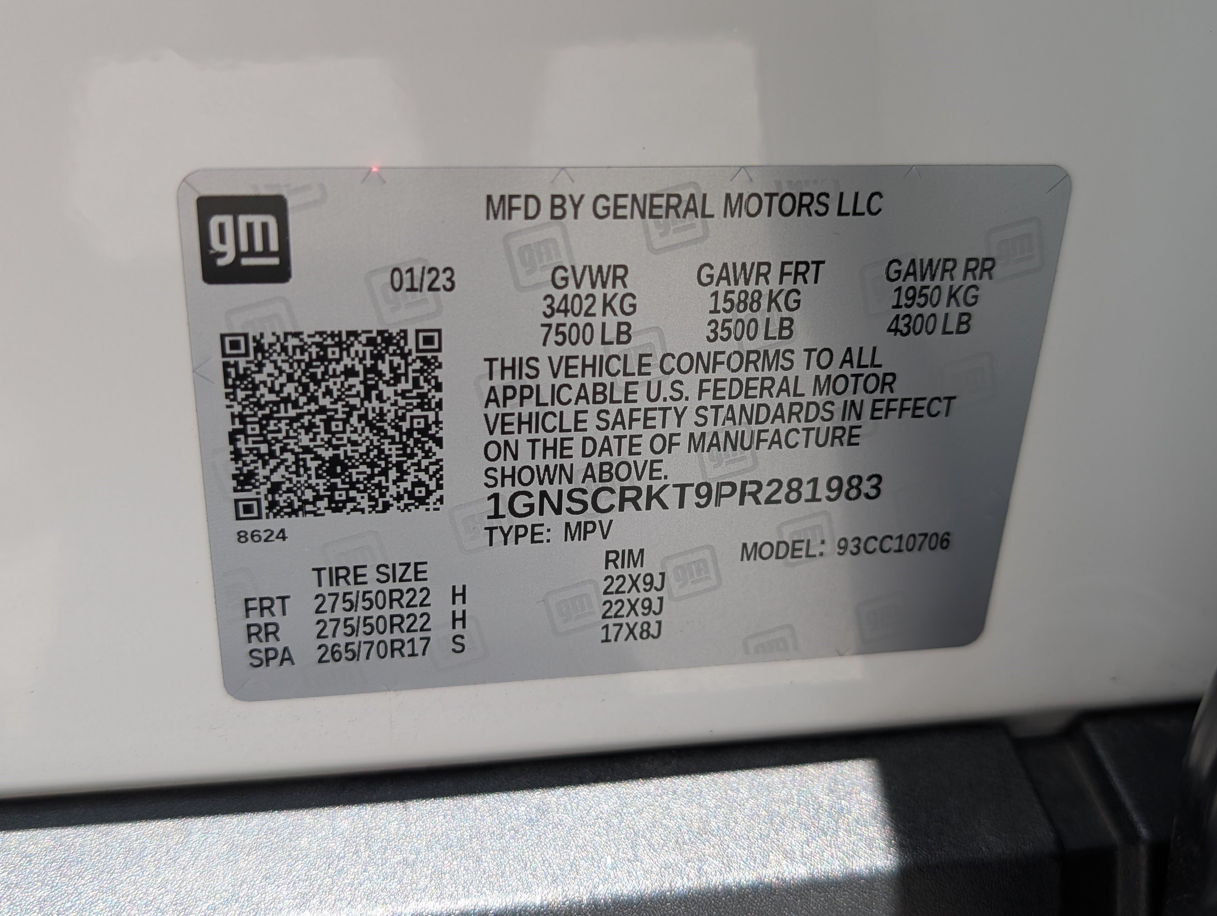 Used 2023 Chevrolet Tahoe RST w/ Luxury Package RWD image 41