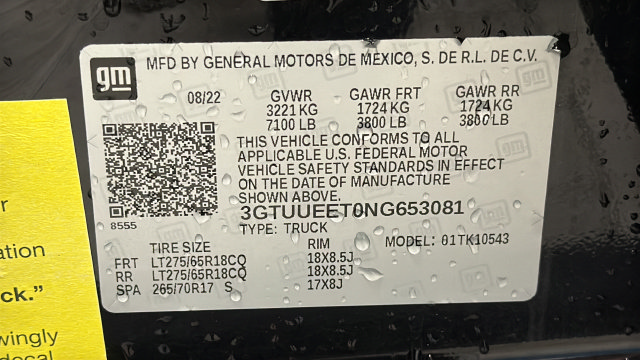 Used 2022 GMC Sierra 1500 AT4 w/ AT4 Preferred Package AWD/4WD image 26