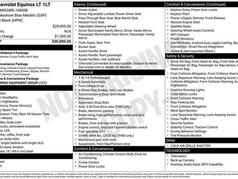 Certified 2024 Chevrolet Equinox LT FWD image 32