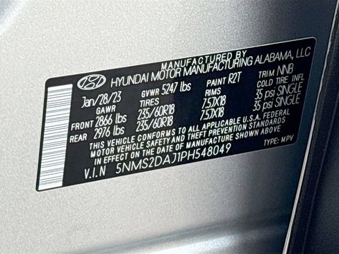 Used 2023 Hyundai Santa Fe SEL w/ Cargo Package AWD/4WD image 34