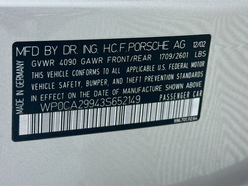 Used 2003 Porsche 911 Carrera RWD image 25
