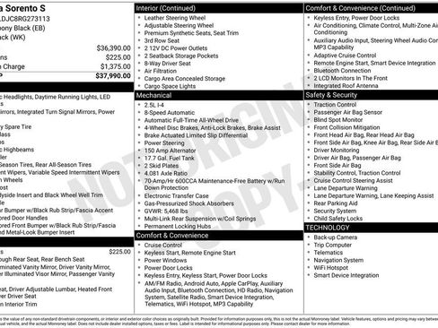 Used 2024 Kia Sorento S image 36