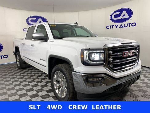 Used 2018 GMC Sierra 1500 SLT w/ SLT Premium Package AWD/4WD image 1