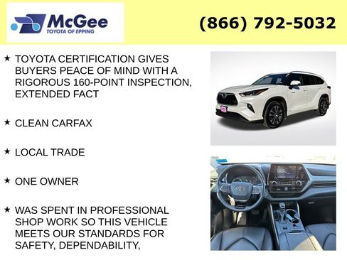 Certified 2021 Toyota Highlander XLE image 15