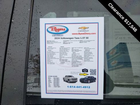 Used 2024 Volkswagen Taos SE image 9