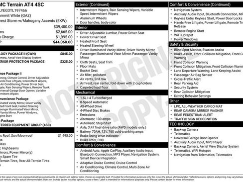 New 2026 GMC Terrain AT4 w/ Technology Package II AWD/4WD image 40